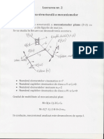 Lucrareanr.2 Structurall: Analiza Mecanismelor