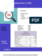 Presentation of Taxation