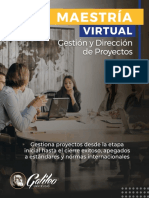 FISICC Maestria Gestion Direccion Proyectos Virtual