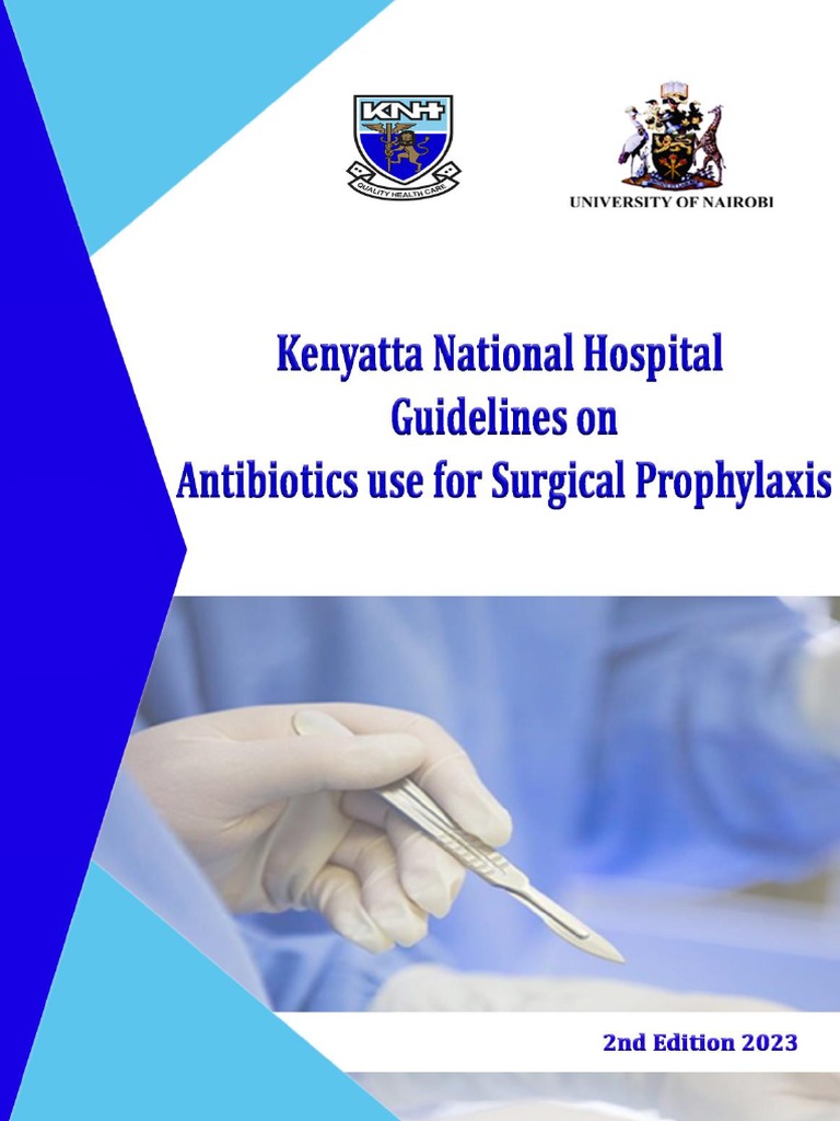 Knh Guidelines on Surgical Antibiotic Prophylaxis 2022 PDF
