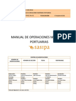 Manual de Operaciones Maritimas Portuarias Cd-Fa-Po-01 V5R