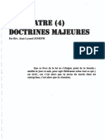 Les Quatre (4) Doctrines Majeures - 060520