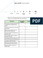 5.2 - Inflation, GDP Practice Questions 