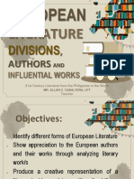 21st CL - European Literature