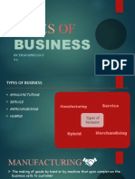 Types of Business