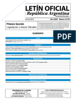 Legislación y Avisos Oficiales