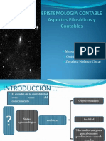 EPISTEMOLOGÍA CONTABLE Aspectos Filosóficos y Contables - GRUP 7