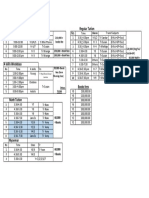 Regular Timetable 1.111