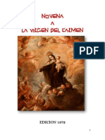 Novena de Las Animas Del Purgatorio Version 1972