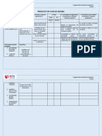 Plan de Mejora