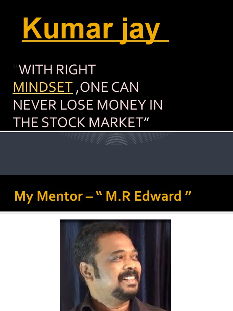 Trading Mindset Pdf Stock Market Stocks