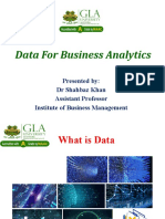 Data For Business Analytics