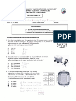 Examen de Matematica