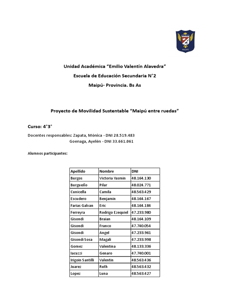 Proyecto de educaci n ambiental 4 3 descargar gratis pdf transporte