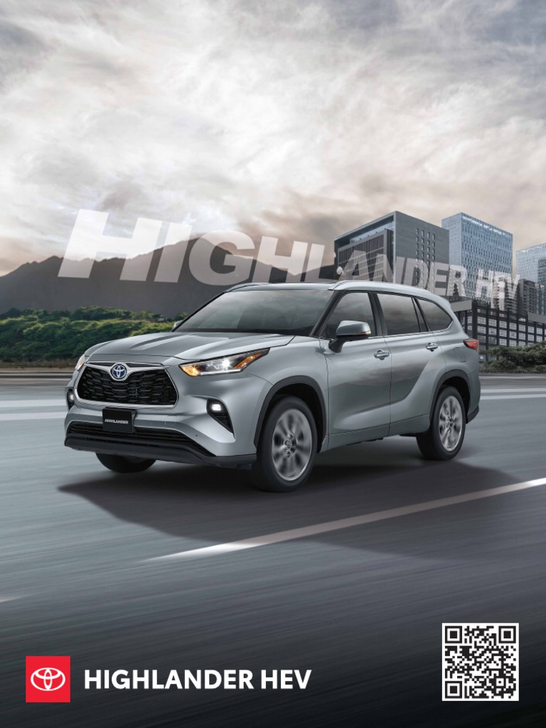 Ficha Tecnica HIGHLANDER HEV 23 PDF Vehículo híbrido Vehículo