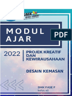 MODUL AJAR PROJEK KREATIF DAN KEWIRAUSAHAAN FASE F XII