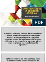 Constitución de La Sociedad Anónima