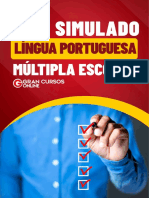 Simulado Portugues Imprimir