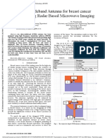 An Ultra-Wideband Antenna For Breast Cancer Detection Using Radar Based Microwave Imaging