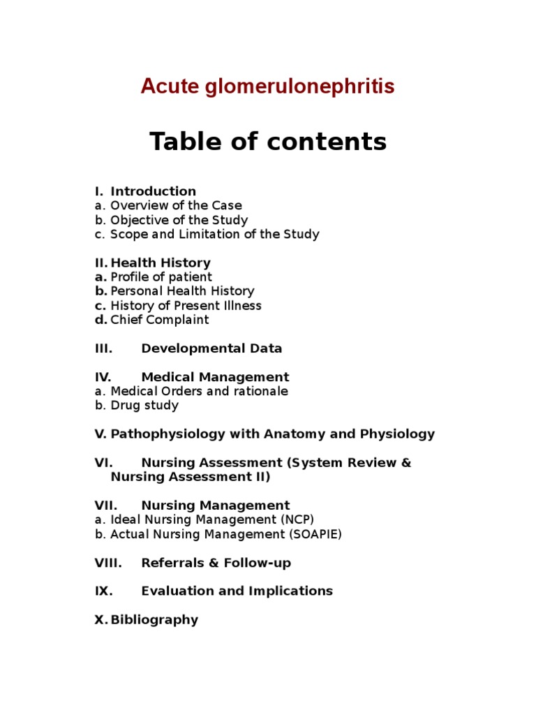 Acute Glomerulonephritis Case Study | PDF | Adolescence | Medicine