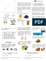 Triptico Uso de Epp Nom-017-Stps