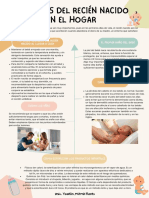 Cartel Infografía Informativa Plan de Acción Salud Mental Orgánico Verde y Azul Pastel