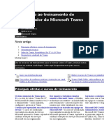 Guia Pra Treinamento de Admin Do Microsof Teams