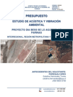 PRE - DIA - PARES&ALVARES - Estudio de Ruido y Vibraciones DIA BESS SE Lo Aguirre - SE Parinas