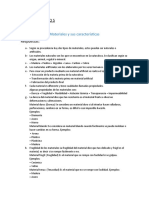 TRABAJO PRACTICO 5- Caracteristicas de Los Materiales