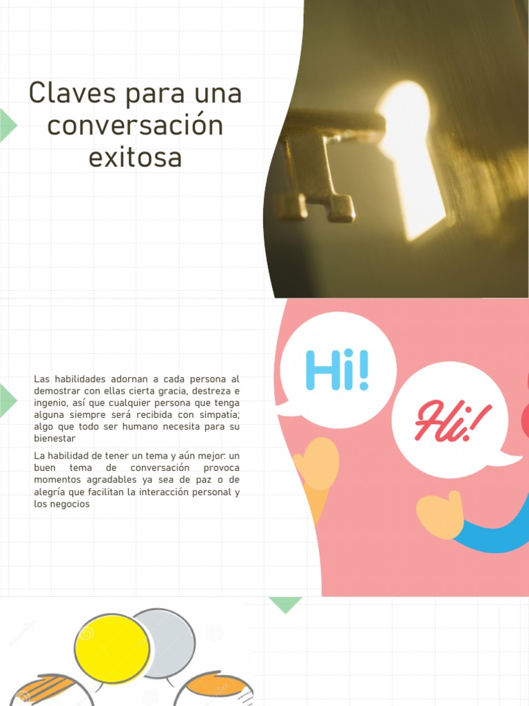 Claves para Una Conversación Exitosa | PDF | Comunicación