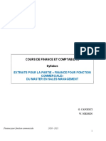 Extraits Du Syllabus de Comptabilité Générale