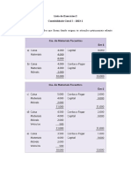 Lista 2 - Contabilidade Geral I