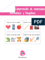 Tarjetas de Comprensión