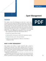 What Is Sport Management?