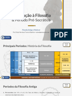 Aula 01 - Introdução À Filosofia e Período Pré-Socrático