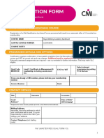 RMAS Regular Comms Course L5 Certificate Qualification Registration Form Google Docs