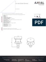 Tech Datasheet Anemometro