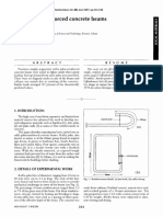 Raffia Palm-reinforced Concrete Beams