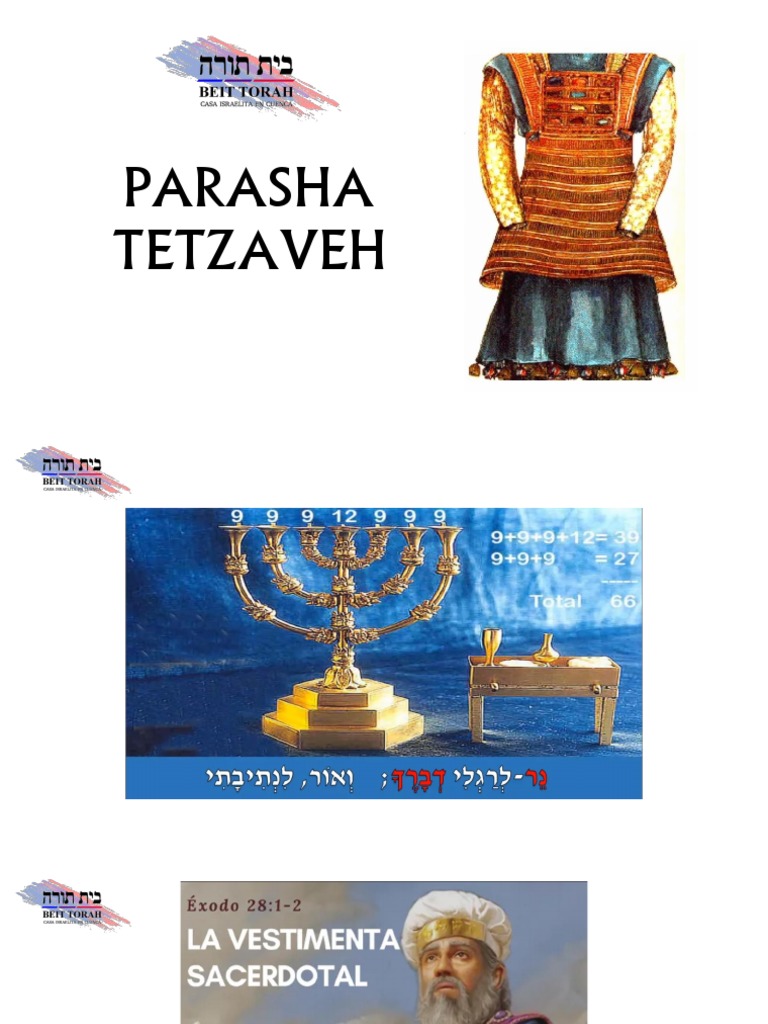 Parasha Tetzaveh Pdf