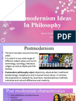 Postmodernism Ideas in Philosophy