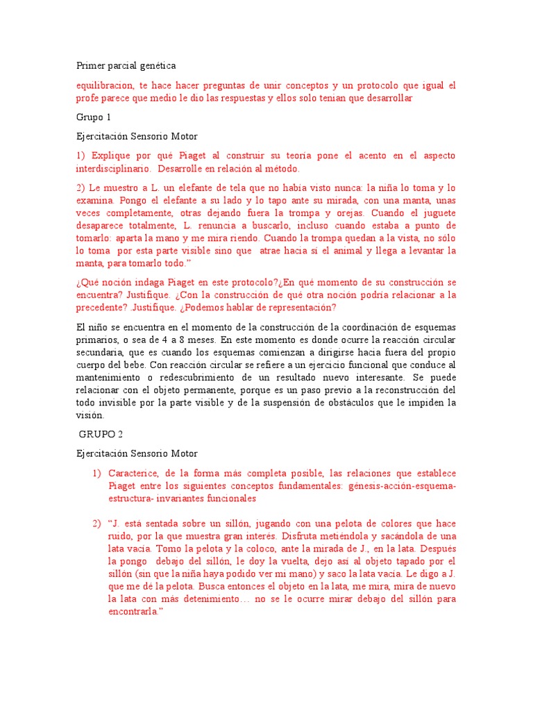 Resumen Genética Zalazar: Primer Parcial | PDF