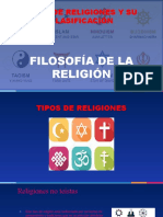 TIPOS DE RELIGIONES Y SU CLASIFICACIÓN