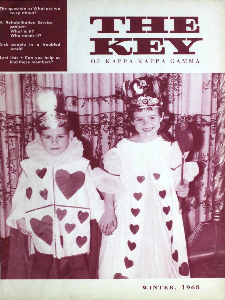 The Key Vol 85 No 4 Winter 1968, PDF
