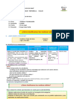 SESION CT. ¿Cómo Clasificamos Los Residuos Sólidos