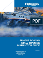 Pilatus PC12NG Stall Training