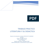 TP LITERATURA Y SU DIDACTICA