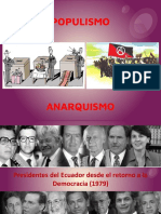 9 - Populismo, Anarquía