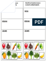 ATIVIDADES GRUPOS DE ALIMENTOS