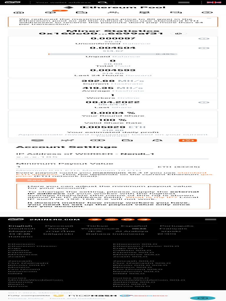 Best Ethereum Mining Pool Insights | PDF | Bitcoin | Distributed Computing