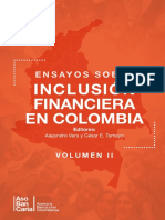 Ensayos Sobre Inclusion Financiera en Colombia-II